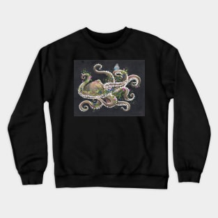 The Octopus Who Became A Garden For His Unlikely Friend Crewneck Sweatshirt